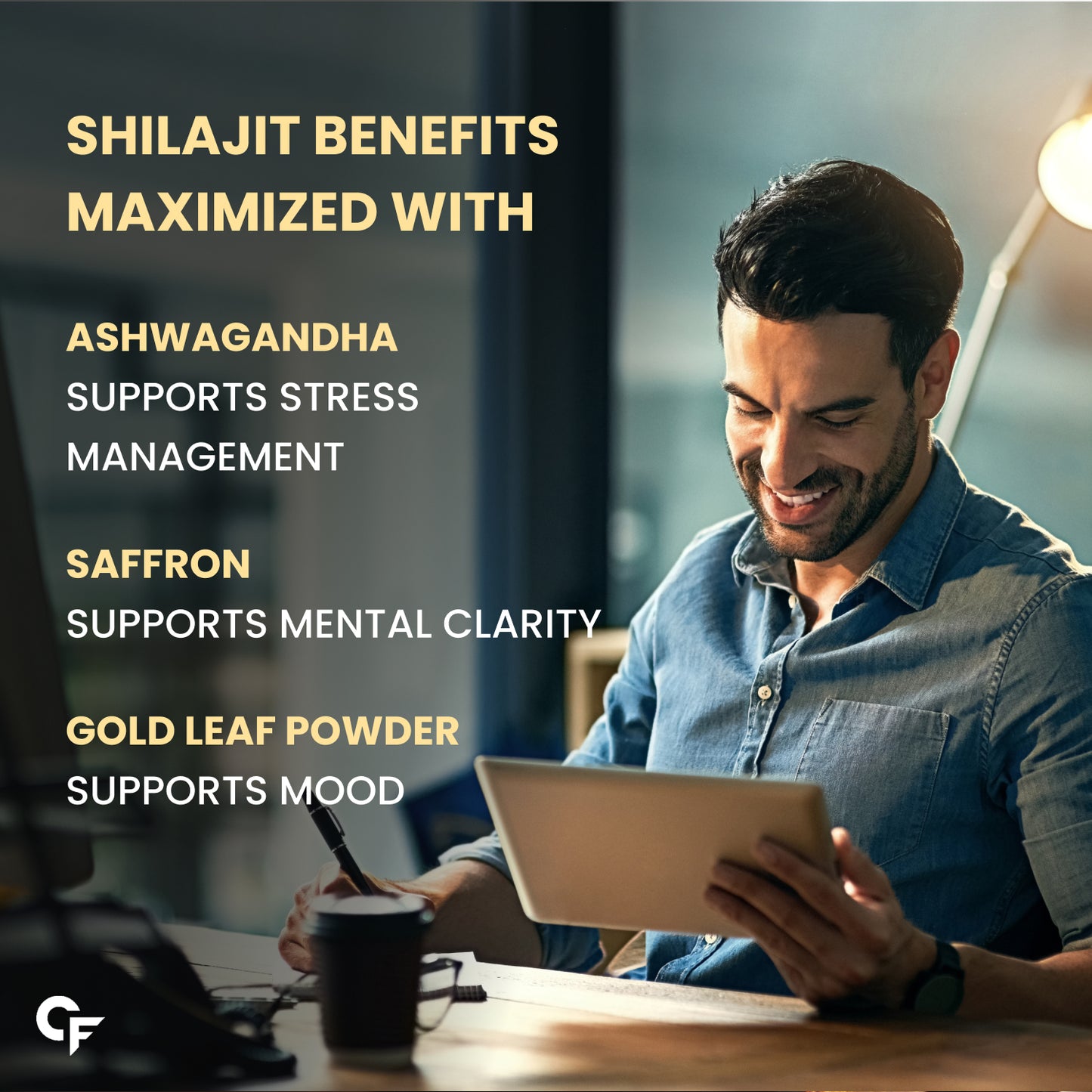Carbamide Forte Shilajit / Shilajeet Gold Effervescent Tablets | Ayurvedic Himalayan Shilajit Original Effervescent Tablets For Men | Helps In Boosting Strength, Stamina & Power | Pure Shilajit Gold For Men | 15 Effervescent Tablets