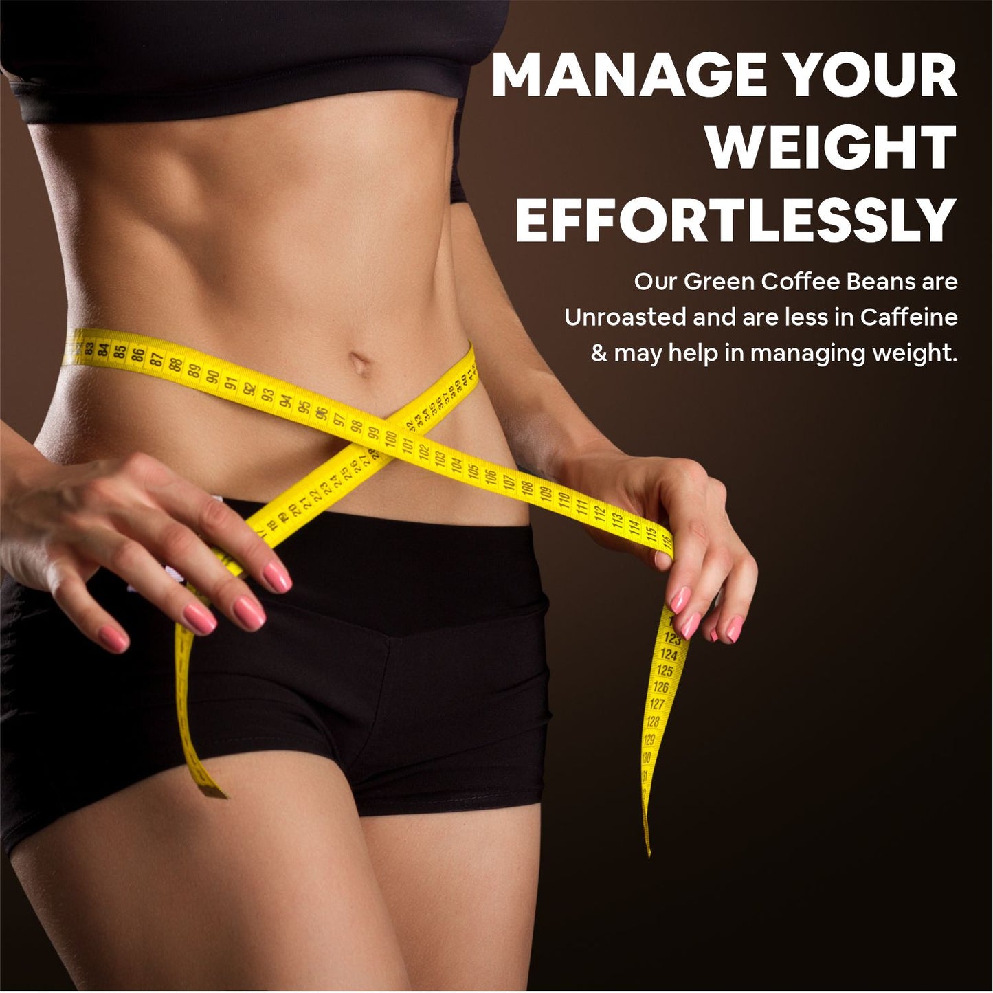 CF Green Coffee Beans - for Weight Loss with High CGA & High Caffeine | Unroasted Arabica Coffee Beans - 200g