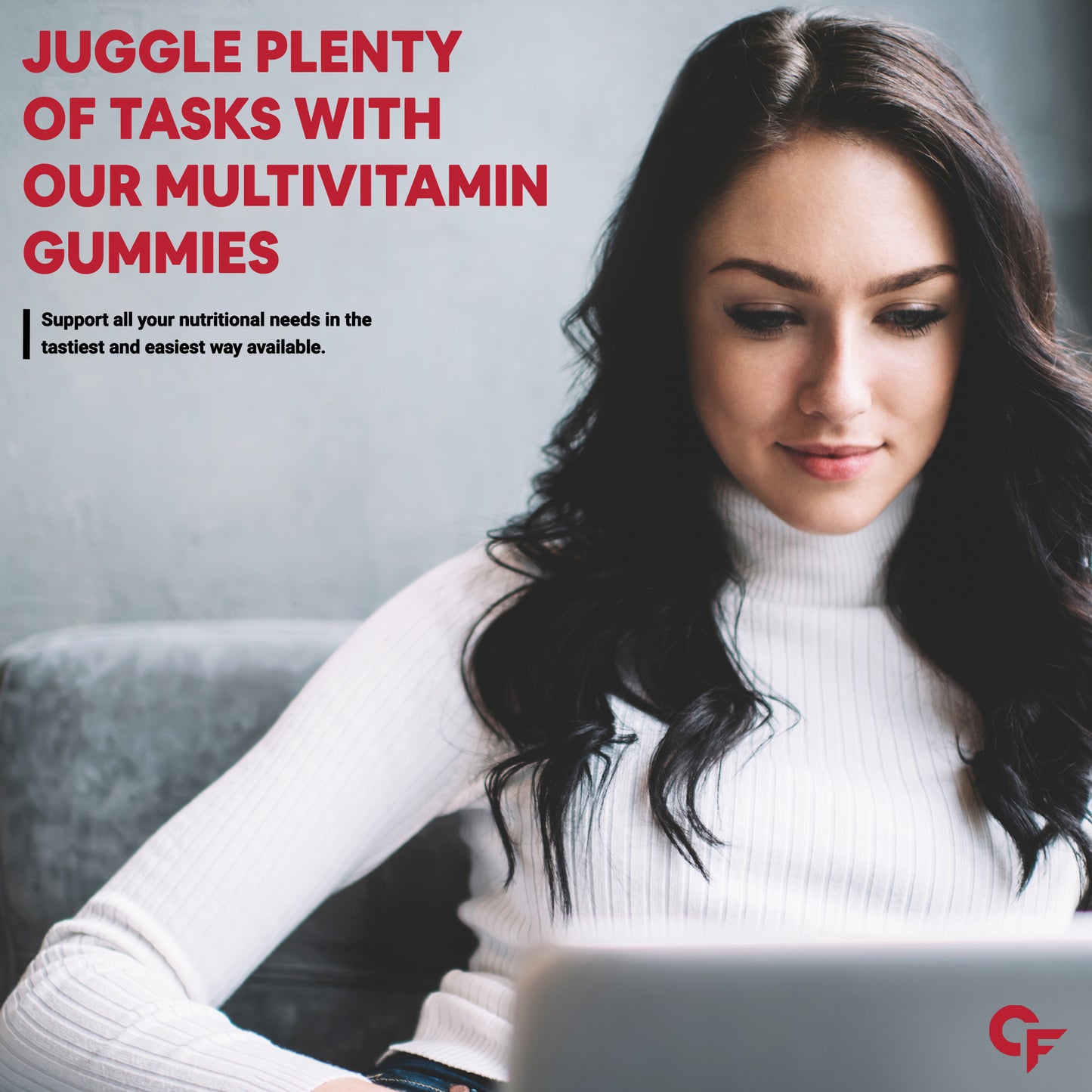 Carbamide Forte Multivitamin Gummies for Women | Multivitamin for Women' s Hair, Skin & Nails, with Biotin & Antioxidants for Immunity & Probiotics for Digestion | 23 Ingredients - 60 Veg Gummies