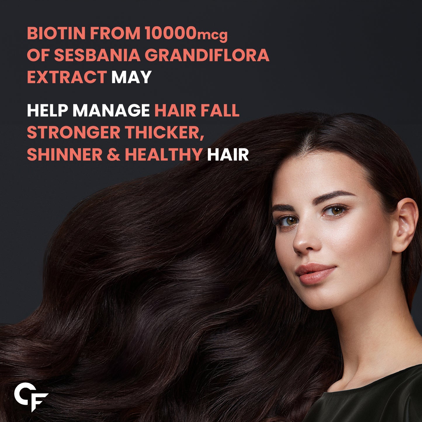 Carbamide Forte Biotin Hair Gummies for Hair Growth | Biotin Gummies for Women & Men | Hair Supplements for Women & Men | Hair Vitamins | Gummies for Hair Growth - 30 Veg Strawberry - Flavored Gummies