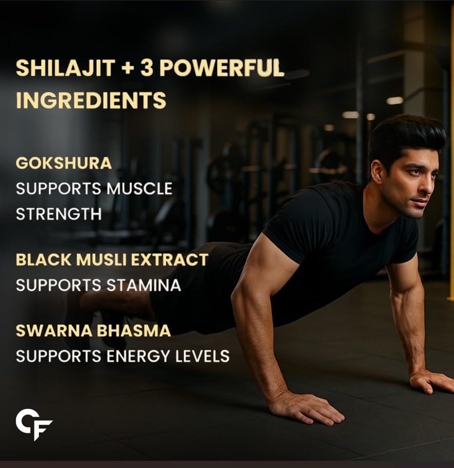 Carbamide Forte Shilajit / Shilajeet Gold Effervescent Tablets | Ayurvedic Himalayan Shilajit Original Effervescent Tablets For Men | Helps In Boosting Strength, Stamina & Power | Pure Shilajit Gold For Men | 15 Effervescent Tablets