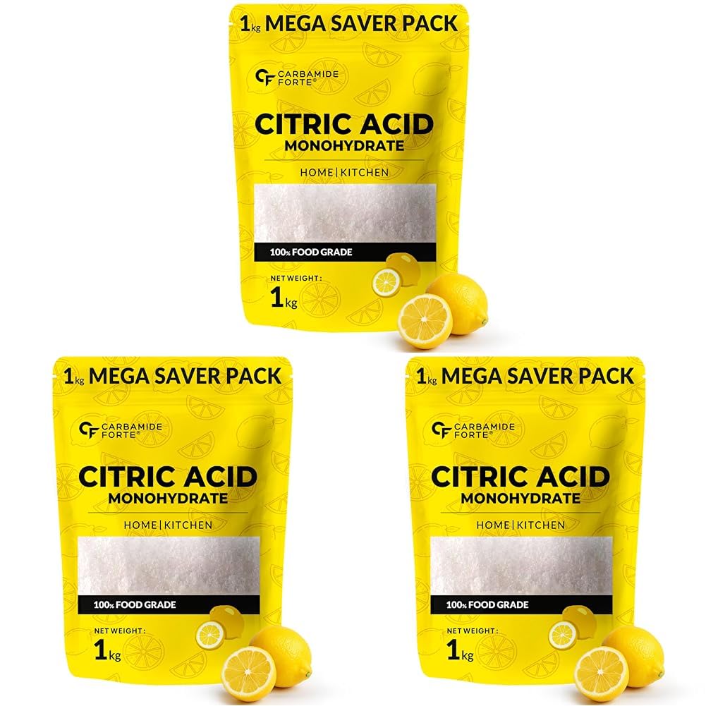 100% Pure Citric Acid Powder (Nimbu Sat) – Food Grade 1 Kg
