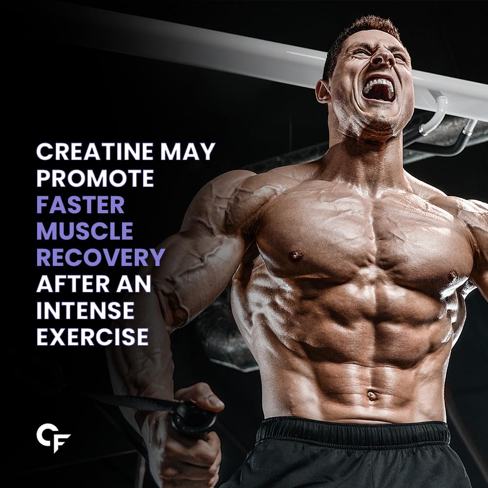 Carbamide Forte Micronized Creatine Monohydrate 100gm Supplement Powder | Monohydrate Creatine Powder for Lean Muscle Volumization, Strength & Energy - Unflavoured - 33 Servings - 100g