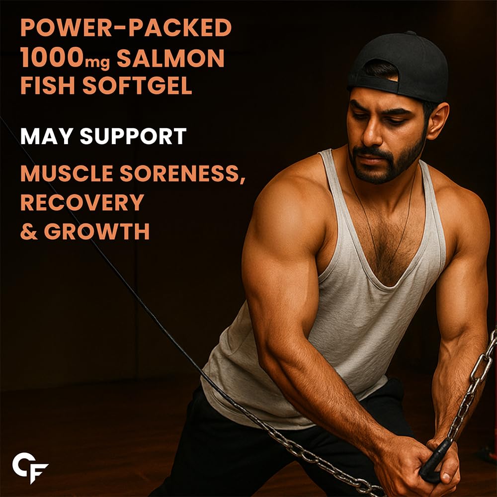 Carbamide Forte Salmon Fish Oil Omega 3 Capsule 1000 mCarbamide Forte Salmon Fish Oil Omega 3 Capsule 1000 mg for Adults- Softgel Capsules 90 Countg for Adults -Softgel Capsules 90 Count