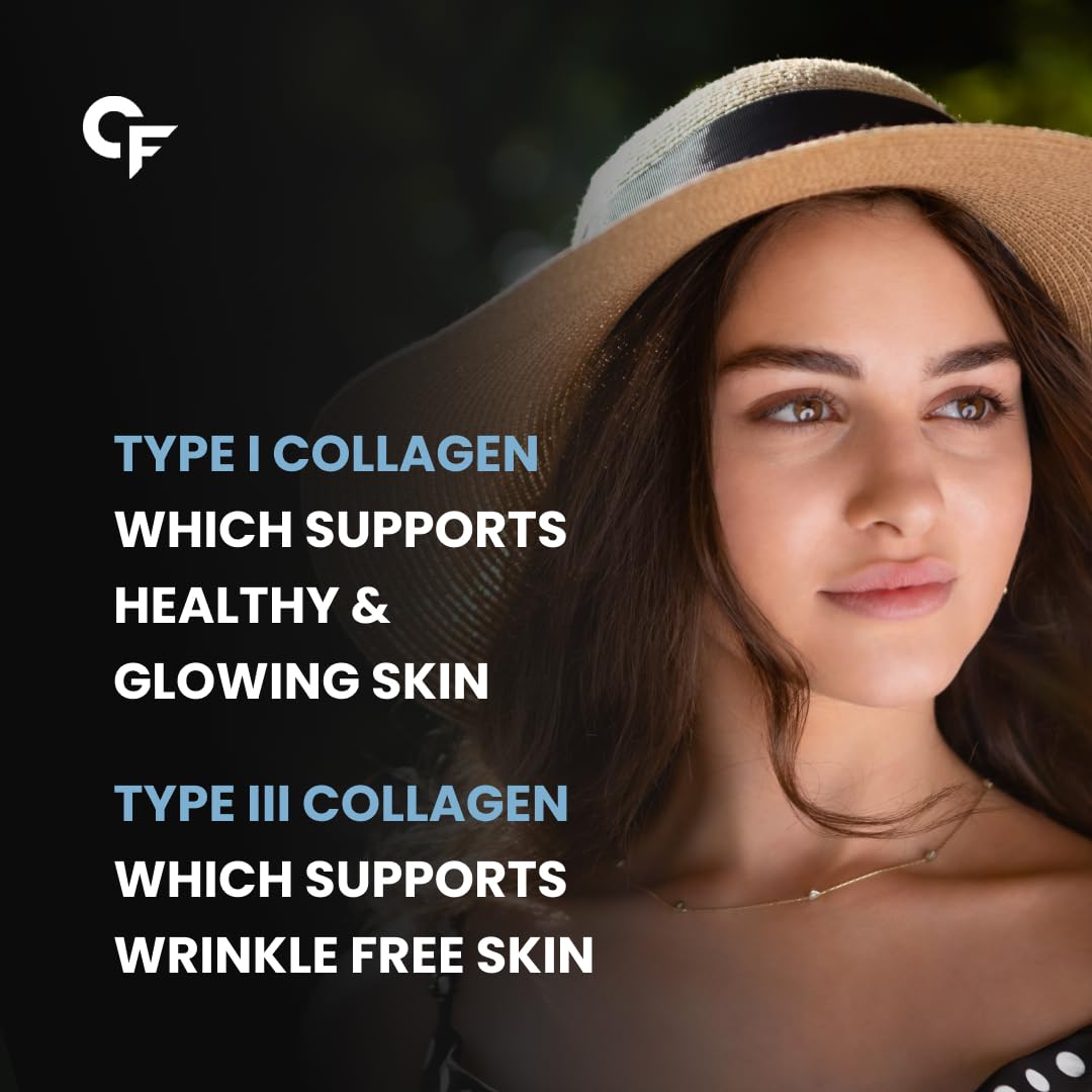 Carbamide Forte Collagen Supplements | Hydrolyzed Collagen Powder for Women & Men | Hydrolyzed Peptides Powder - Unflavored - Collagen Supplements for Skin & Hair - 200g