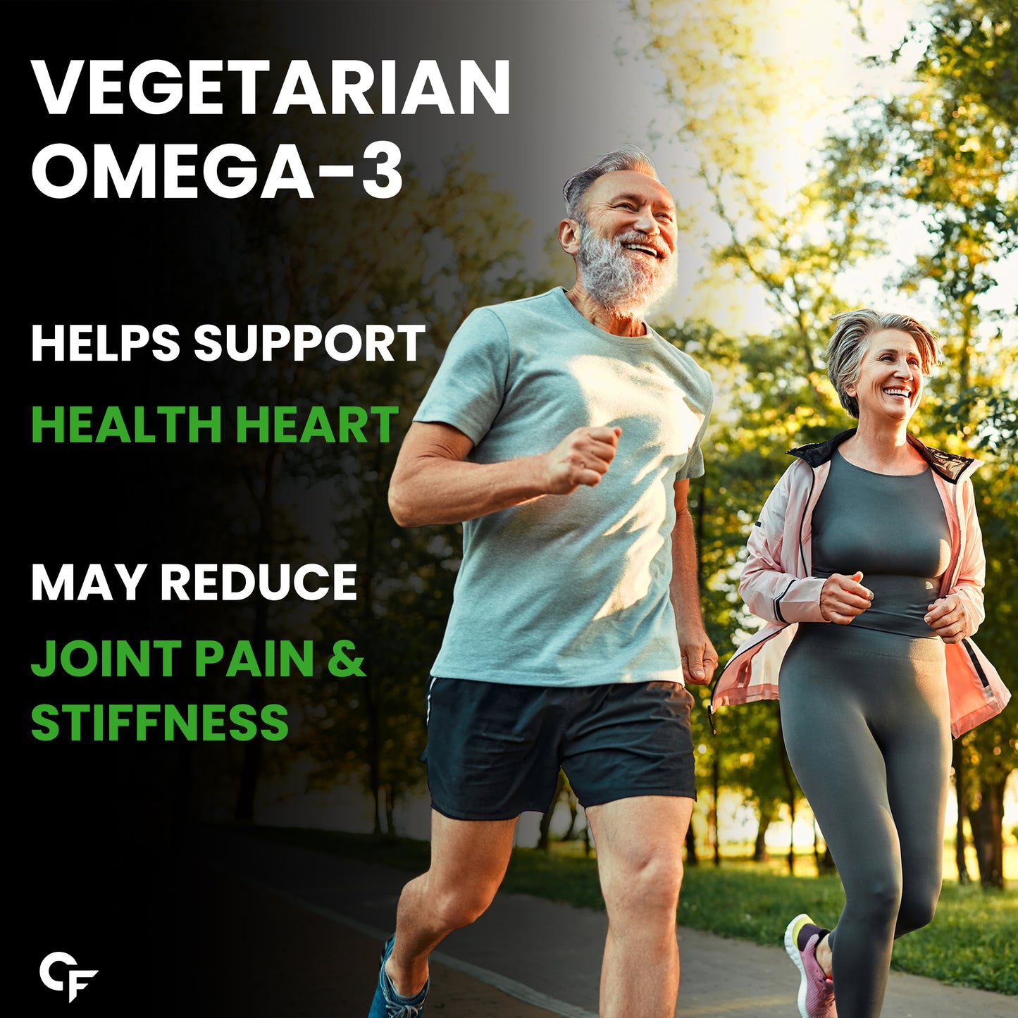 Carbamide Forte Veg Omega3 1000mg | Veg DHA | Vegetarian Omega 3 | Algal DHA | Plant Based | No Fish oil Used Capsules for Men & Women- 60 Veg Capsules