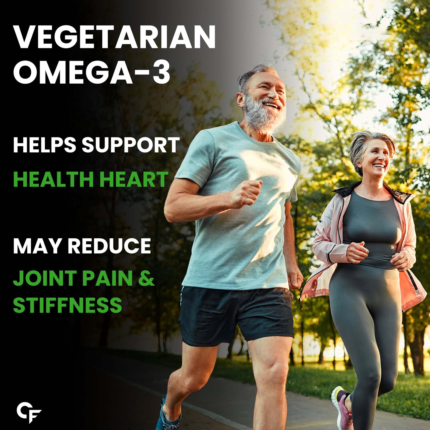 Veg Omega‑3 1000 mg with Algal DHA (Plant‑Based) | 60 Liquid Filled Capsules