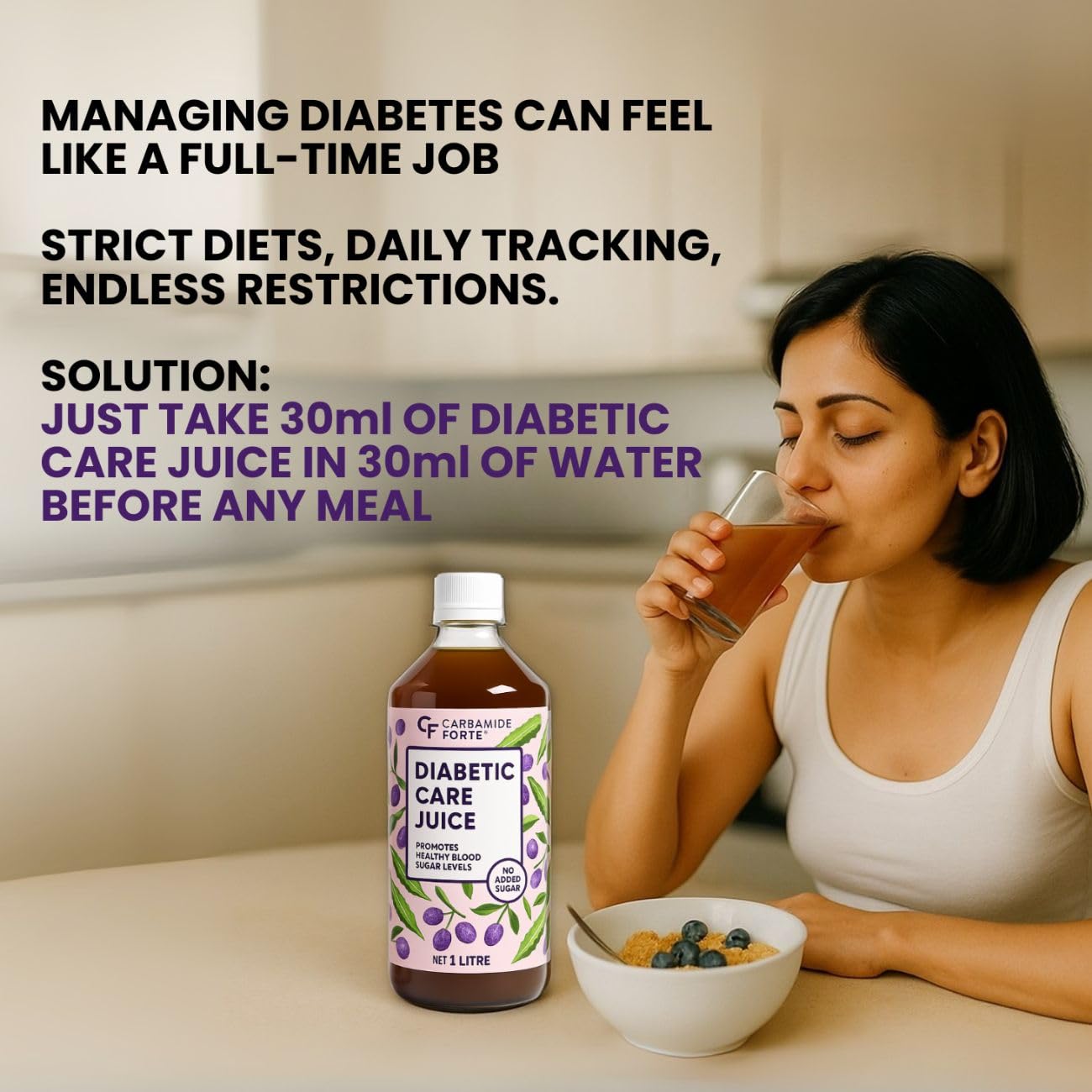 Diabetic Care Juice – 1 L Herbal Sugar Control