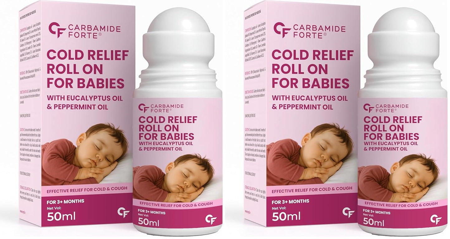 Cold Relief Roll On for Babies Ayurvedic Formula | 50 ml