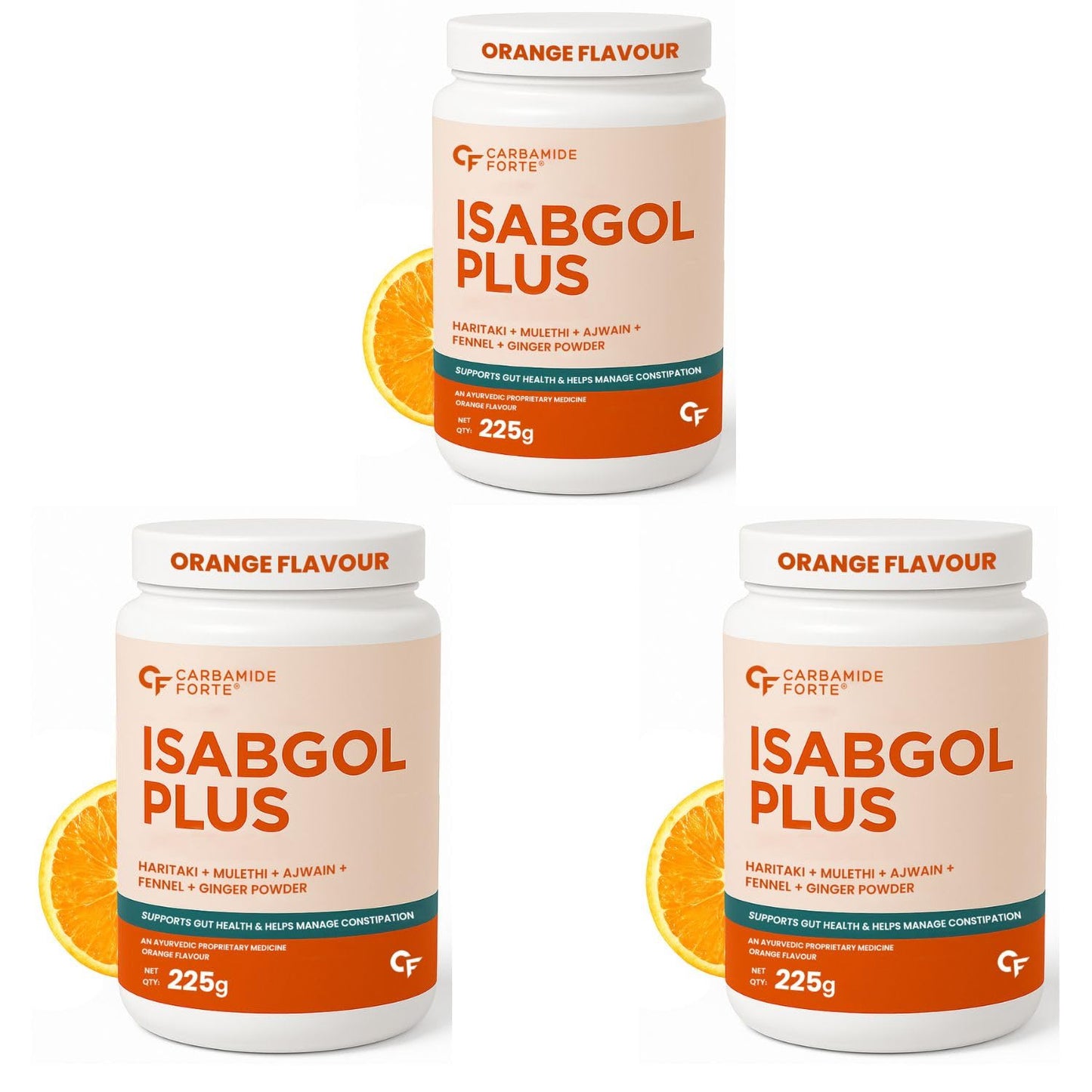 Isabgol Powder with Haritaki, Ajwain & Fennel – 225 g