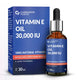 100% Vitamin E Oil | 30000 IU | 30ml