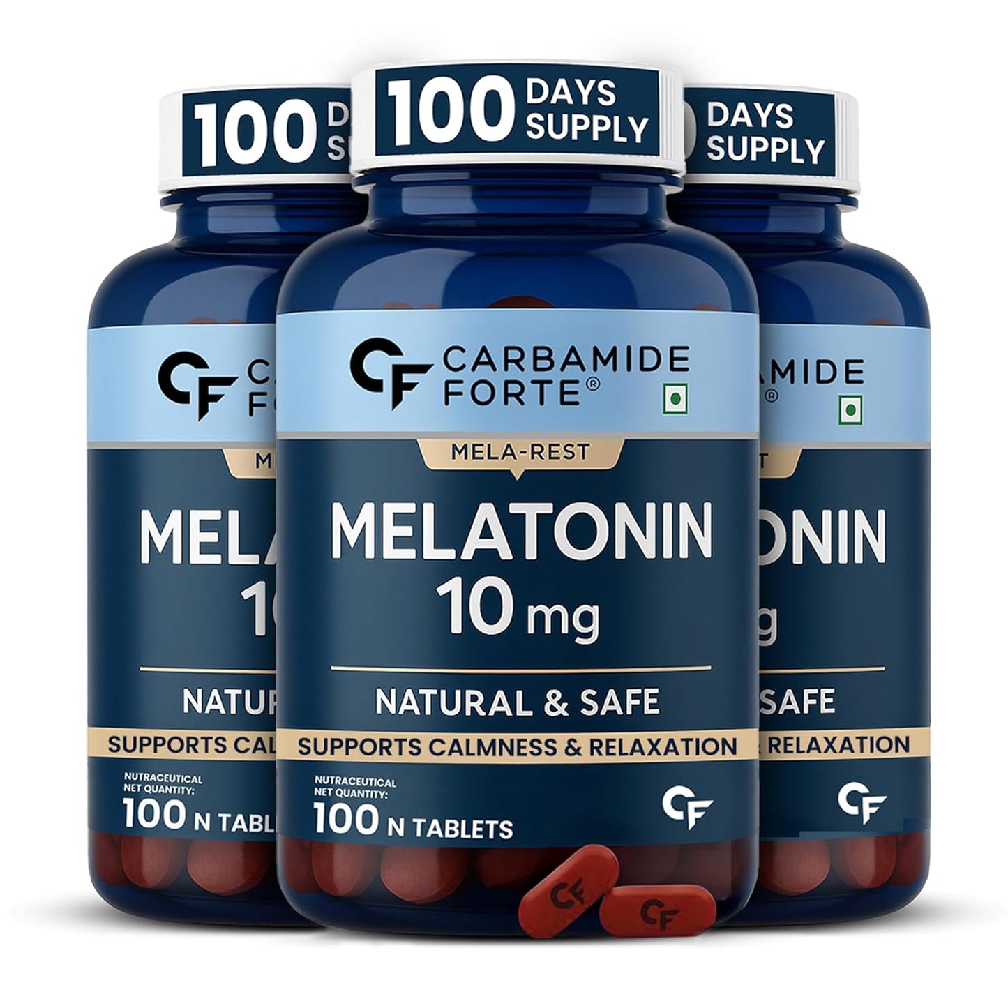 Melatonin 10 mg Tablets – 100 Veg Tablets