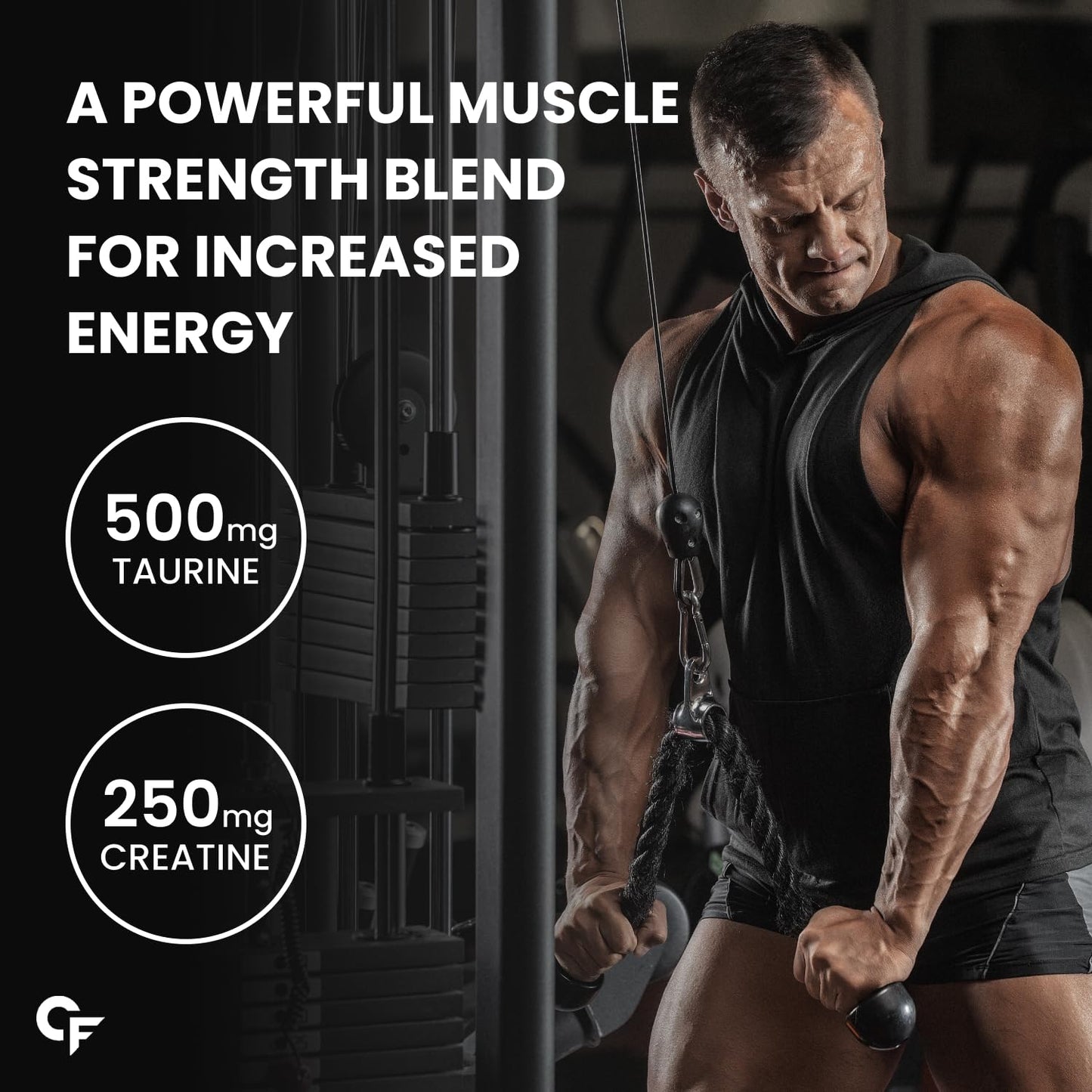 Carbamide Forte Pre Workout Powder | Pre Workout Supplement for Men and Women | Preworkout Supplement with Taurine & Creatine Monohydrate for Energy, Focus & Strength | Watermelon Flavour – 40 Servings - 200g