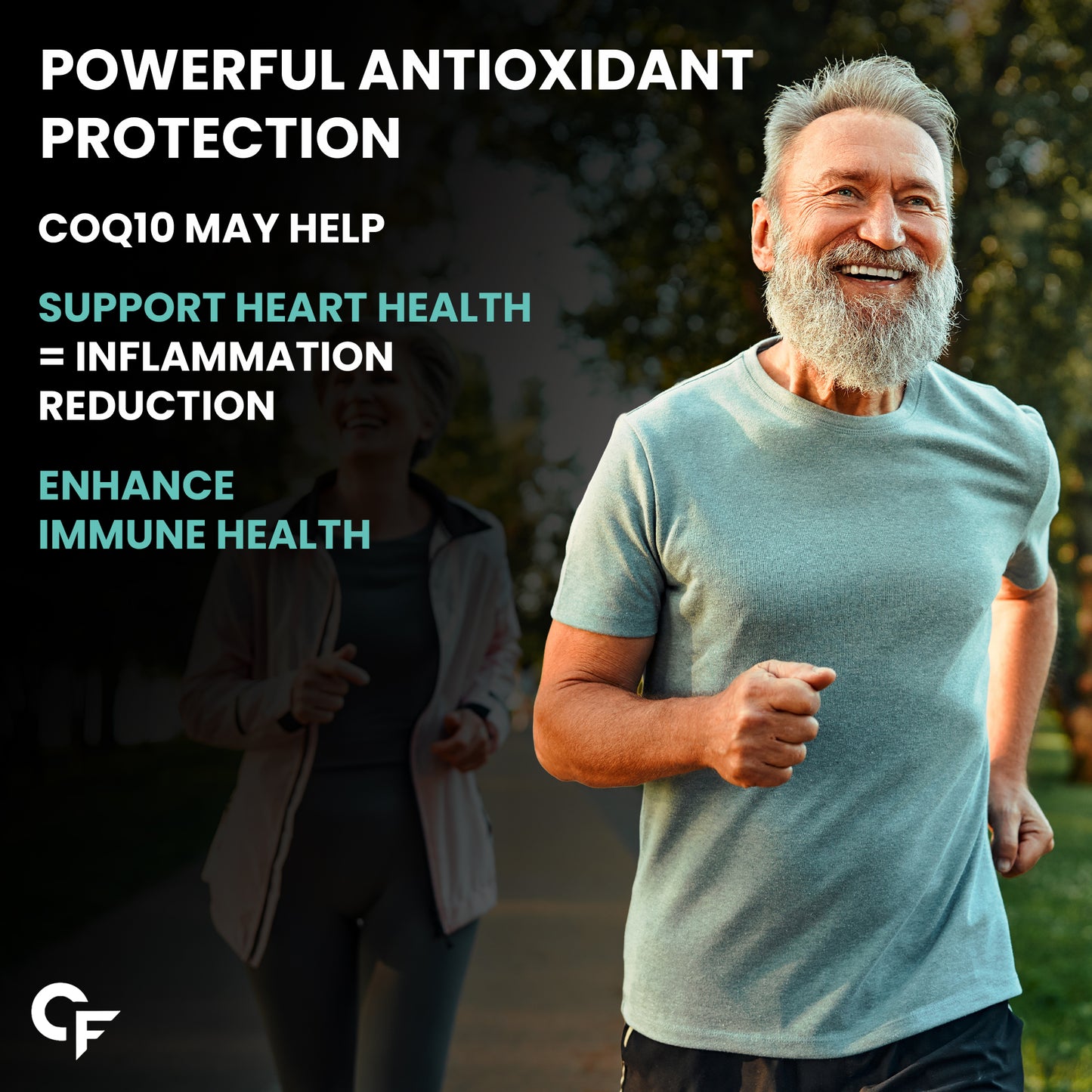 Carbamide Forte Coenzyme Q10 (Coq10 Supplement) 120Mg Supplement With Piperine 5Mg | Coq 10 120Mg Supports Heart Health & Cellular Energy 60 Capsules