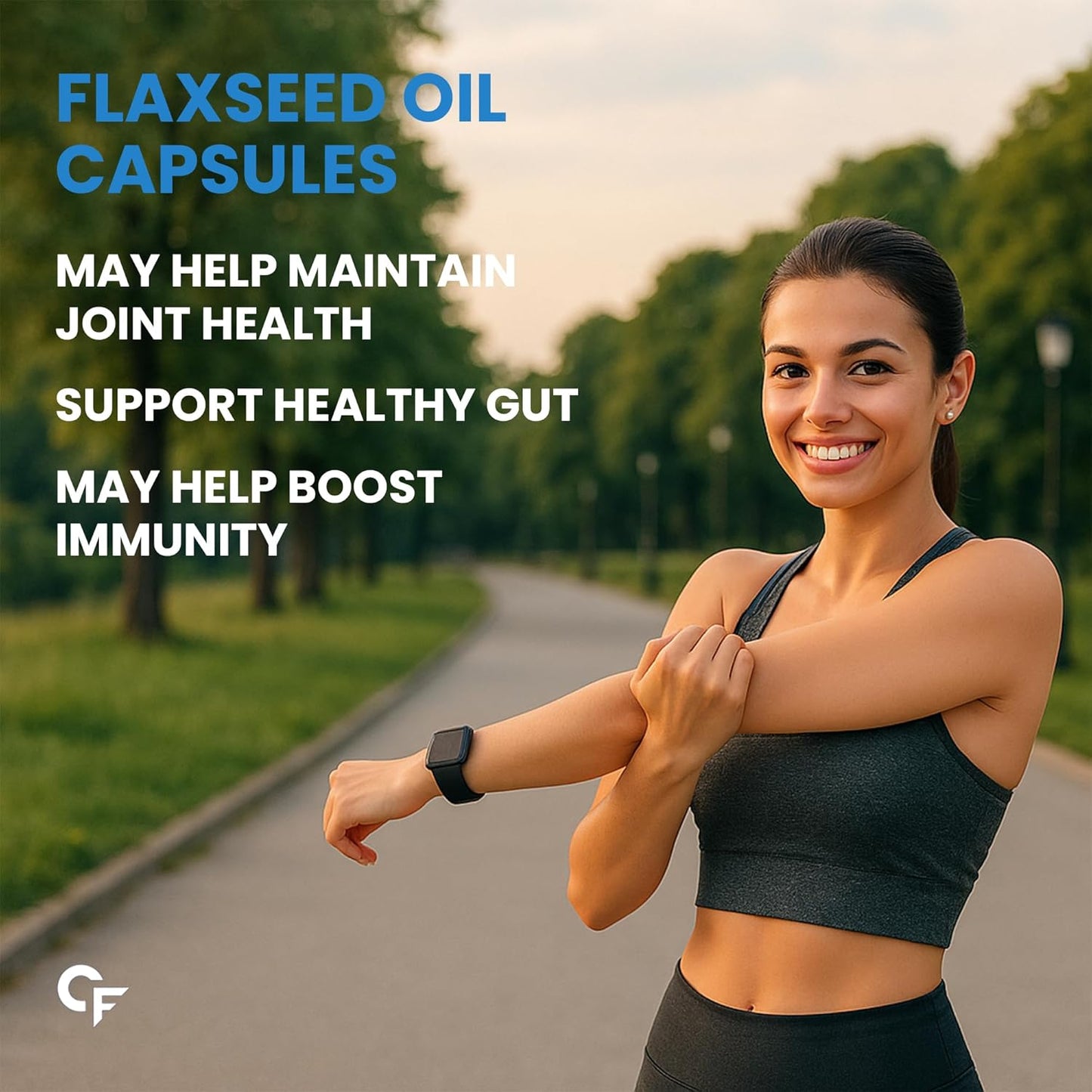 Carbamide Forte Cold Pressed Flaxseed Oil Omega 3 6 9 Capsules (1000mg) for Men and Women | Omega 3 Supplement | Omega 369 | Flaxseed Oil Omega3 Capsule | Omega Fatty Acid - 120 Capsules