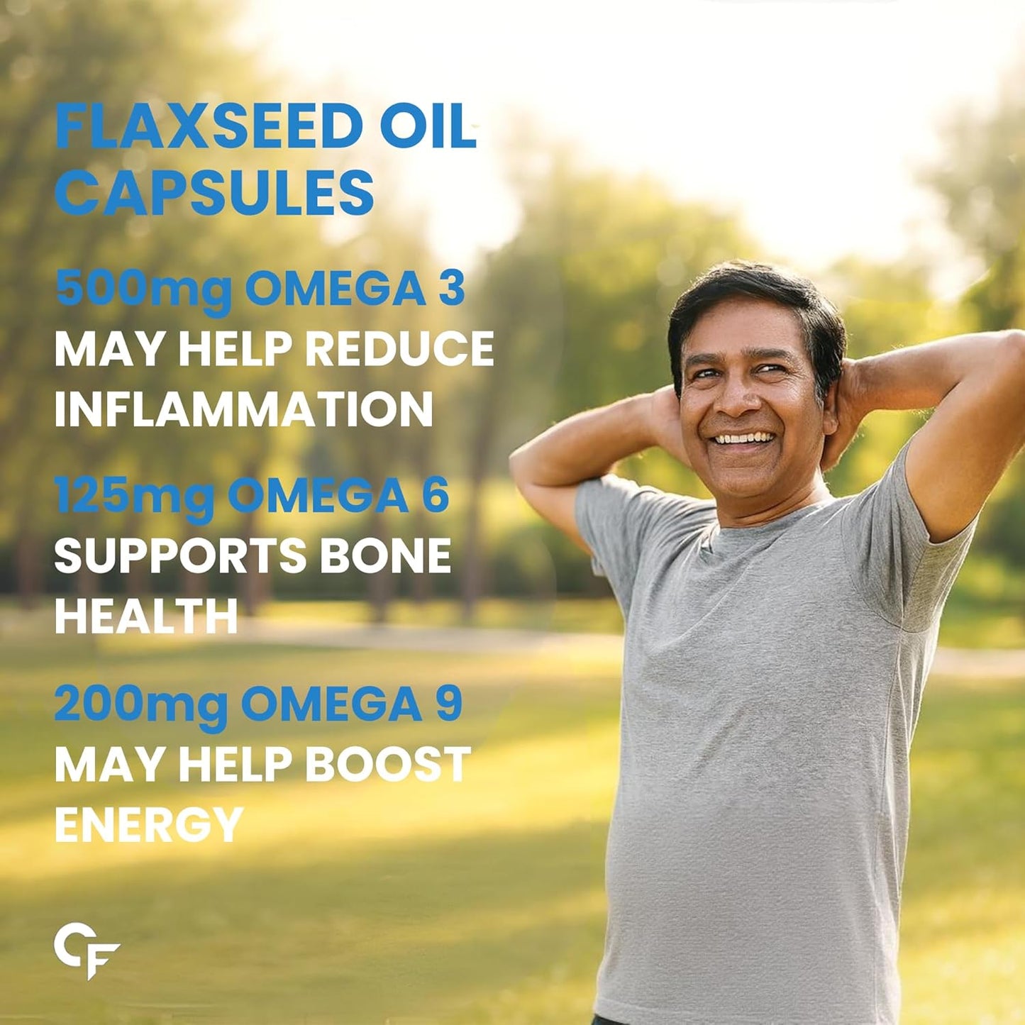 Carbamide Forte Cold Pressed Flaxseed Oil Omega 3 6 9 Capsules (1000mg) for Men and Women | Omega 3 Supplement | Omega 369 | Flaxseed Oil Omega3 Capsule | Omega Fatty Acid - 120 Capsules
