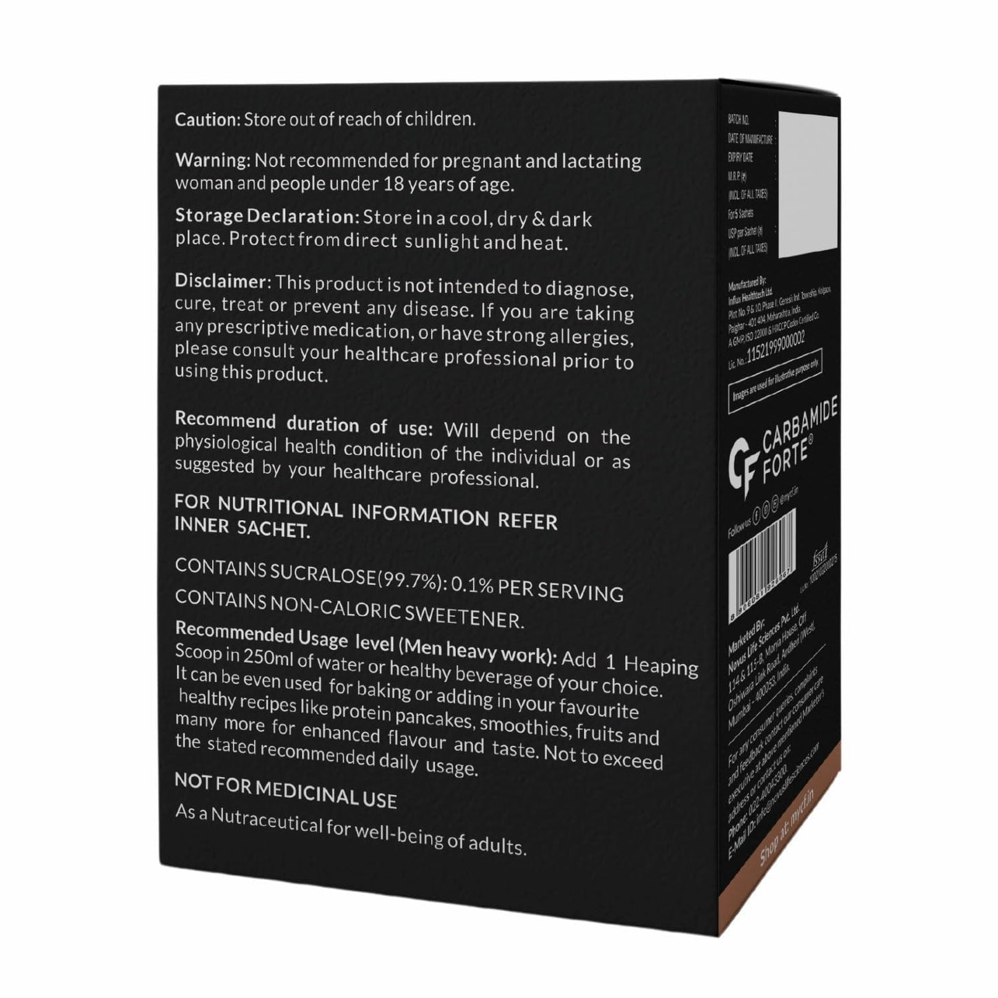 Carbamide Forte Plant Protein Powder - Plant Based Protein Powder with Multivitamin, Minerals, Superfoods, Pea Protein, Digestive Enzymes | 5 Flavors Protein Powder - Pack Of 5