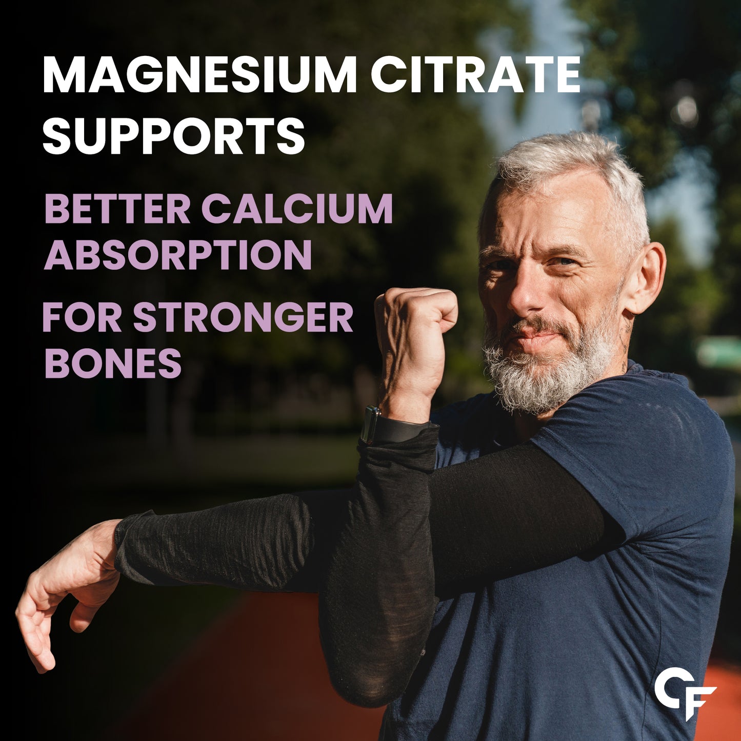 Carbamide Forte Chelated Magnesium Citrate Oxide Supplement | Triple Magnesium Supplement Supports Bones Muscles & Nerves 1382.91mg Per Serving - 120 Veg Tablets