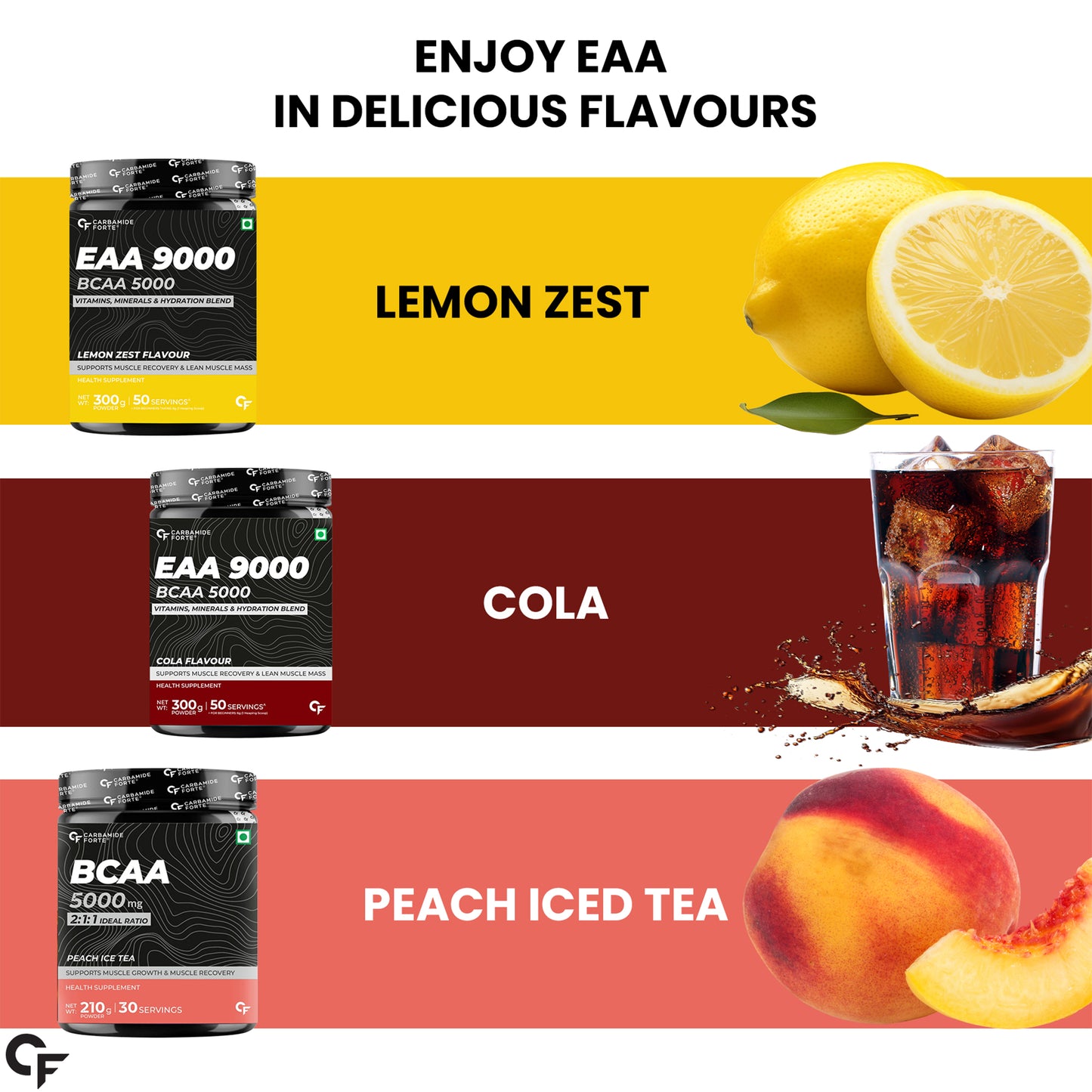 EAA Powder – Peach Ice Tea, 300 g