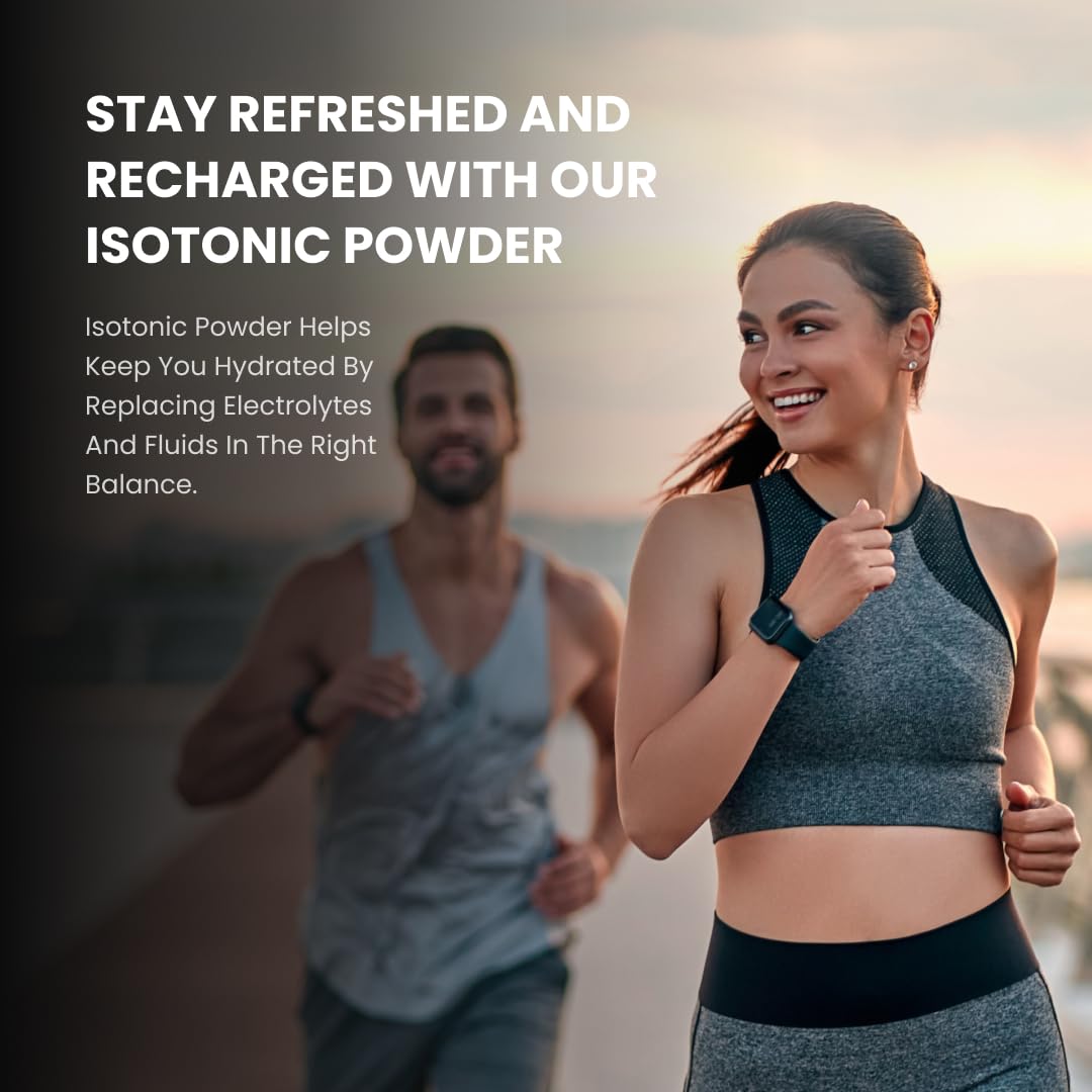 Isotonic Electrolyte Powder | BCAA | Glutamine Powder | Orange| 500g