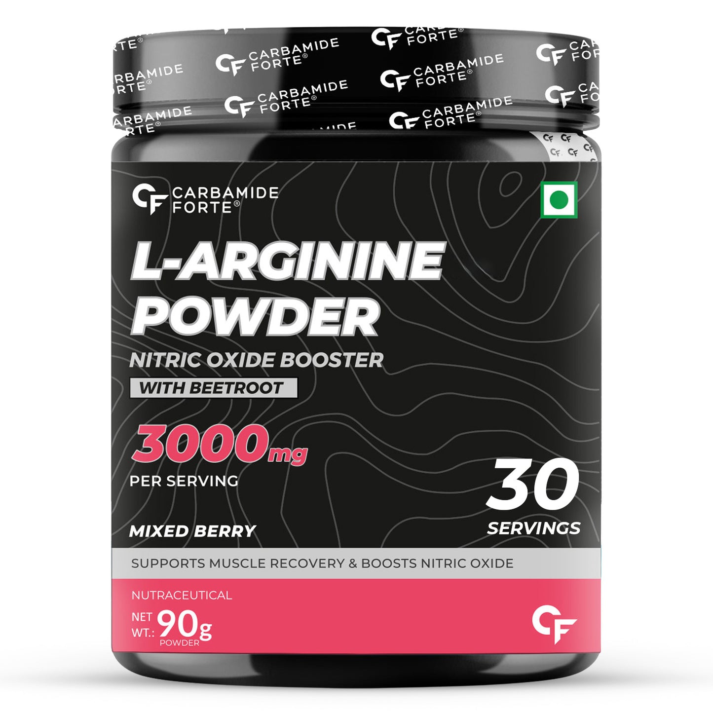 L‑Arginine Powder 3000 mg with Beetroot | Mix Berry | 90g