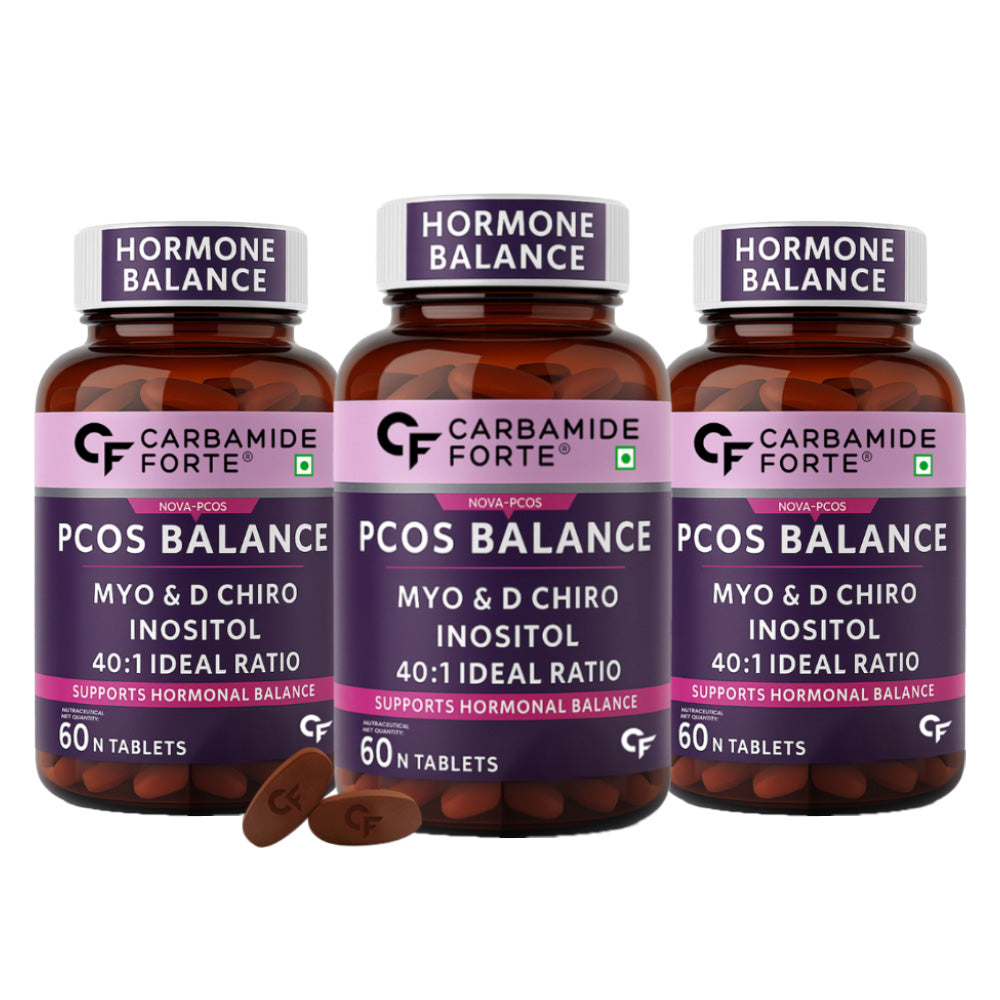 PCOS Supplement With Myo-Inositol & D-Chiro Inositol 2000 mg | 40:1 Potency