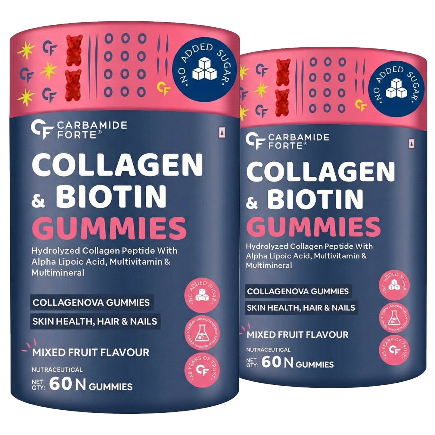 Collagen Gummies for Women & Men – Glowing Skin & Hair Growth Support
