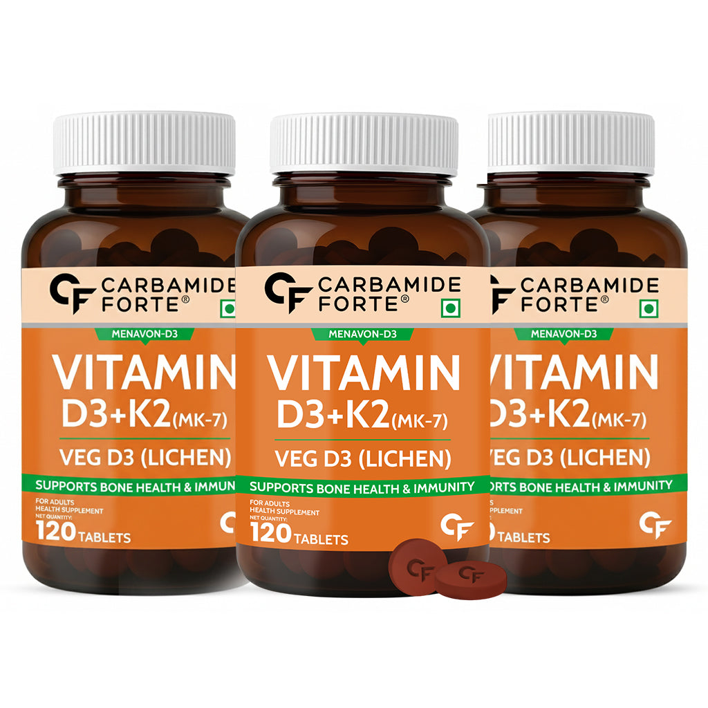Vitamin D3 + K2 Supplement – For Strong Bones & Heart Wellness