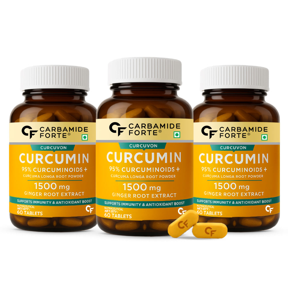 Curcumin 95% + Piperine 10 mg | 60 Veg Tablets