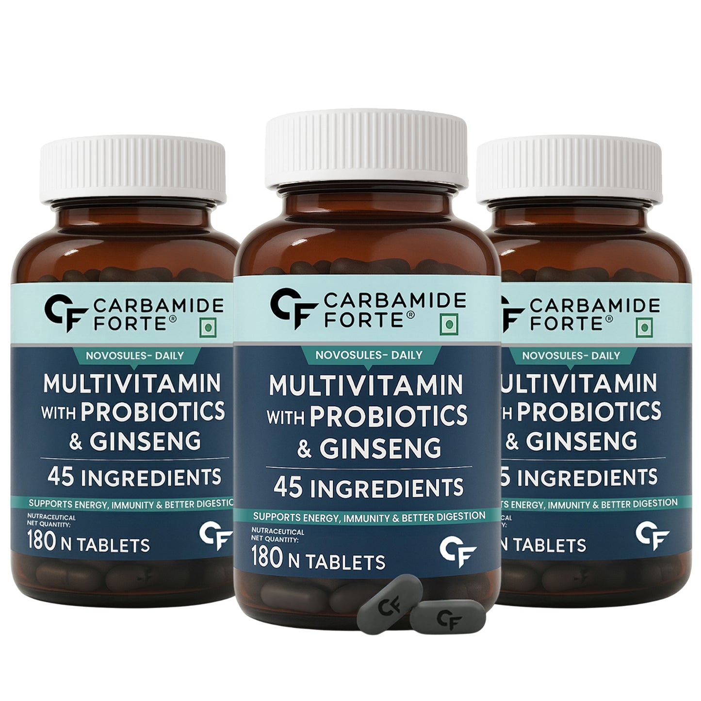 Multivitamin For both Men and Women with Ginseng – Daily Energy, Immunity & Vitality