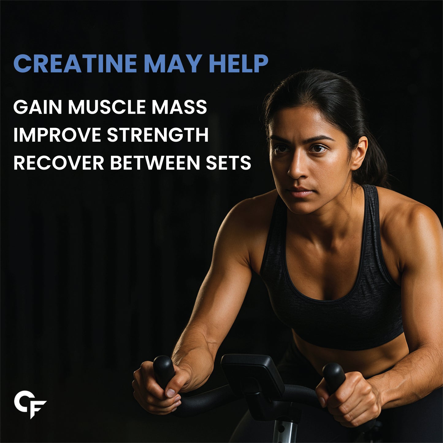 Carbamide Forte Monohydrate Creatine Powder | Micronized Monohydrate 103gm | Creatine Monohydrate Supplement for Lean Muscle, Strength & Energy - Unflavoured - 33 Servings - 103g