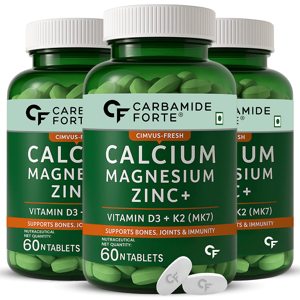 Calcium Magnesium Zinc Tablets – For Bone & Joint Support