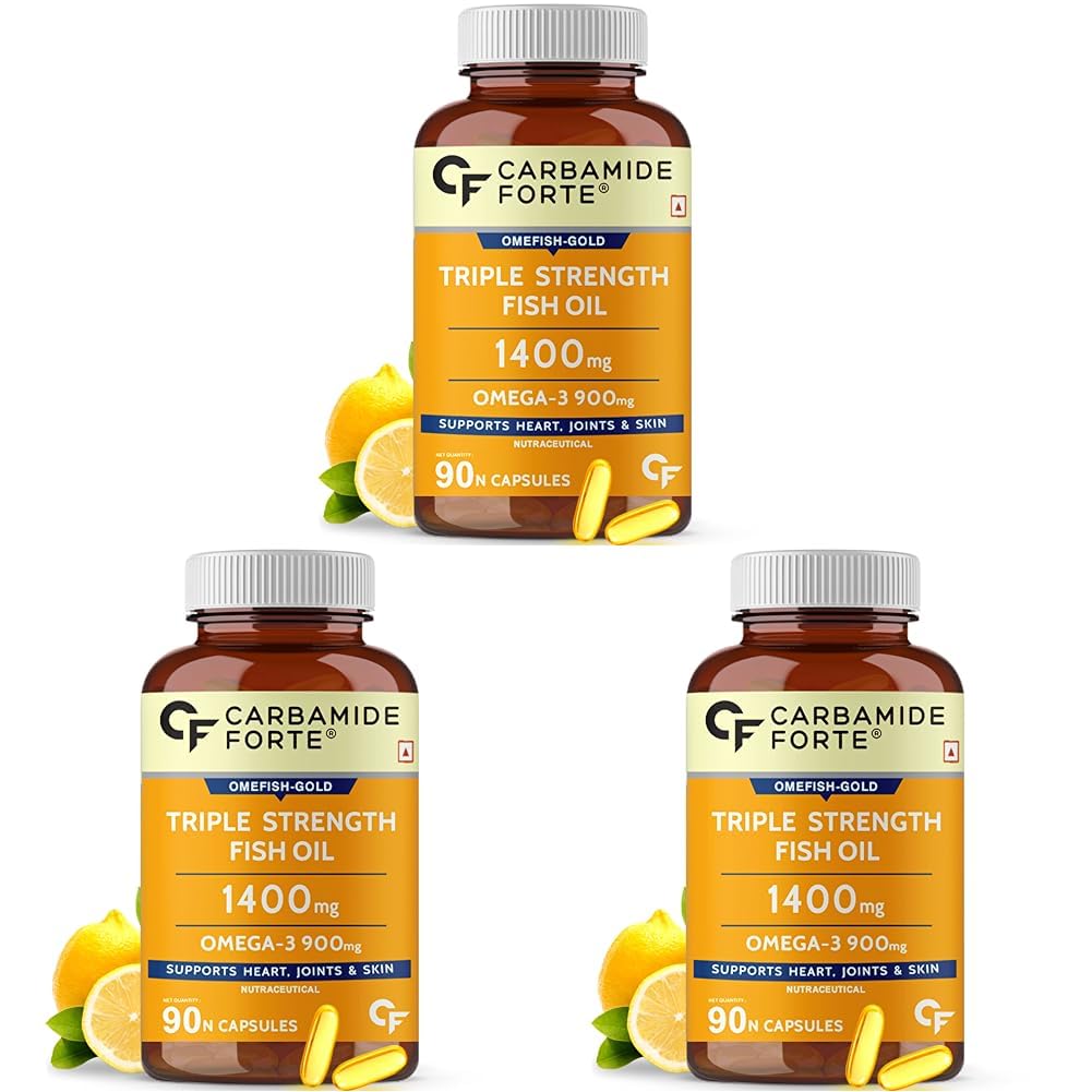 Triple Strength Omega-3 Fish Oil 1400 mg – For Heart & Joint Support