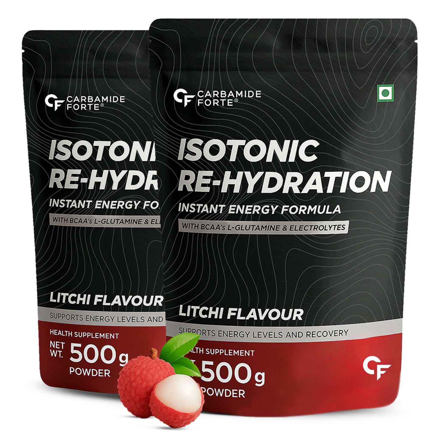 Isotonic Electrolyte Powder | BCAA | Glutamine Powder | Litchi | 500g