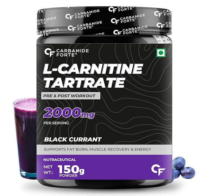 L-Carnitine L-Tartrate – 2000 mg for Energy, Stamina & Recovery