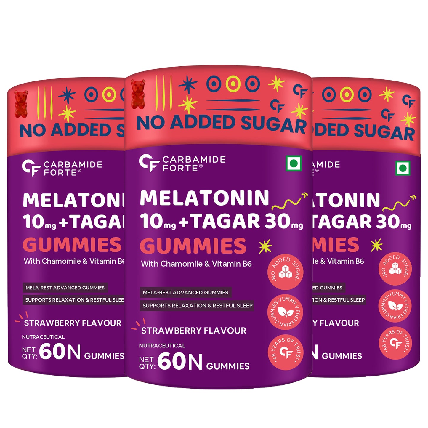 Advanced Melatonin Blend Supplement | Nighttime Sleep Formula