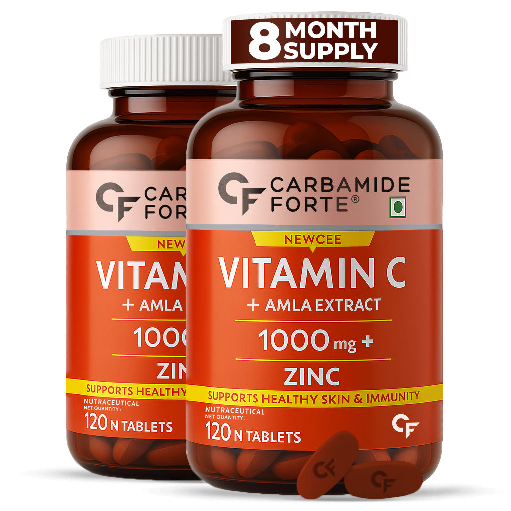 Natural Vitamin C from Amla with Zinc 1000 mg | 120 Tablets