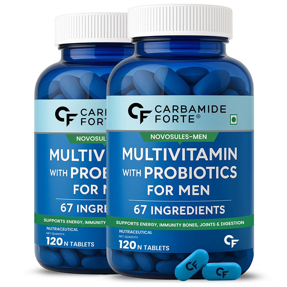 Multivitamin for Men – 67 Ingredients for Energy & Immunity (120 Tablets)