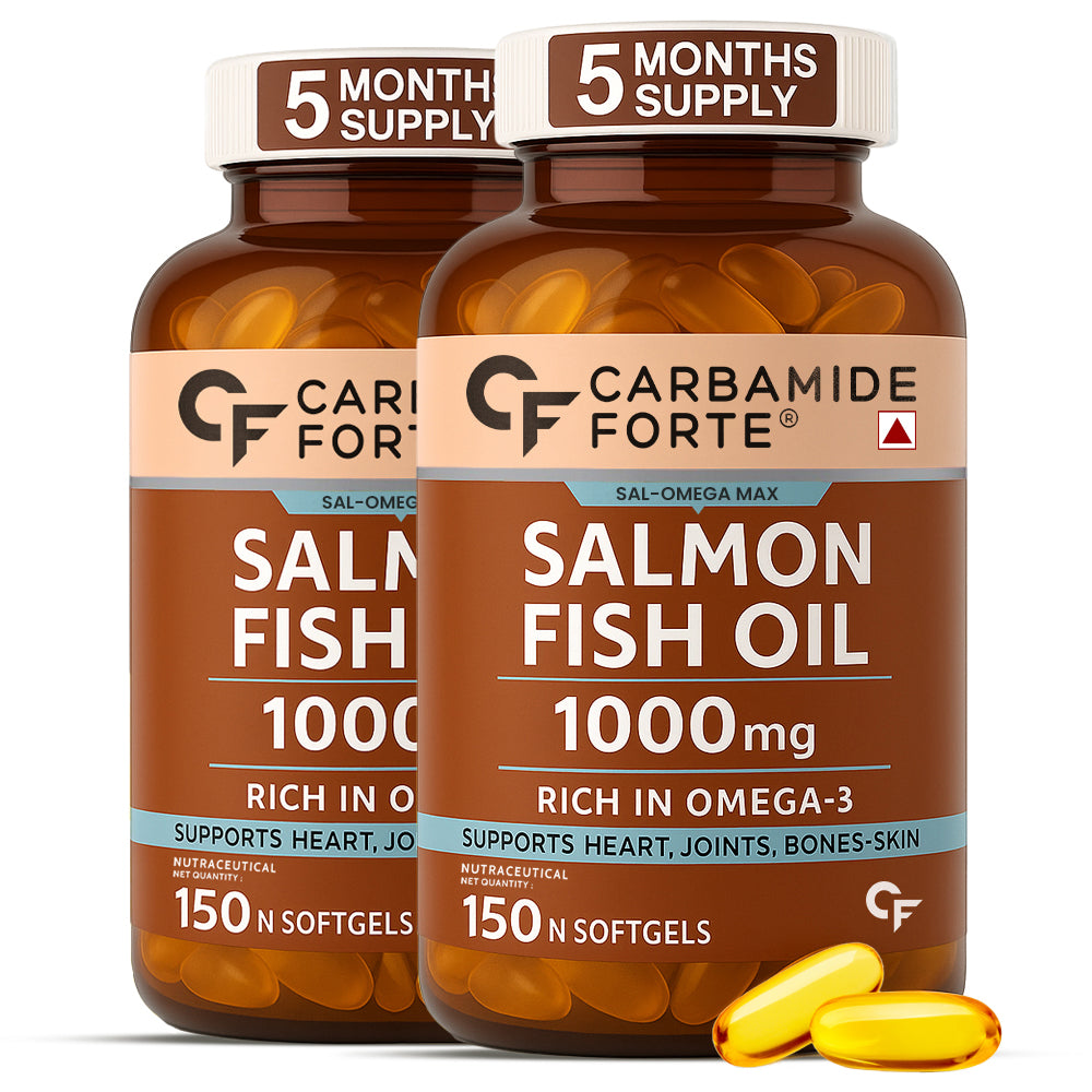 Omega-3 Fish Oil 1000 mg – For Heart, Joint & Skin Support