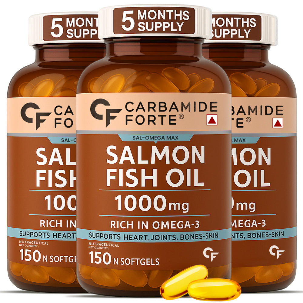 Omega-3 Fish Oil 1000 mg – For Heart, Joint & Skin Support