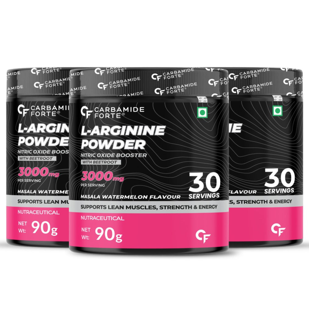 L‑Arginine Powder 3000 mg with Beetroot | Masala Watermelon | 90g