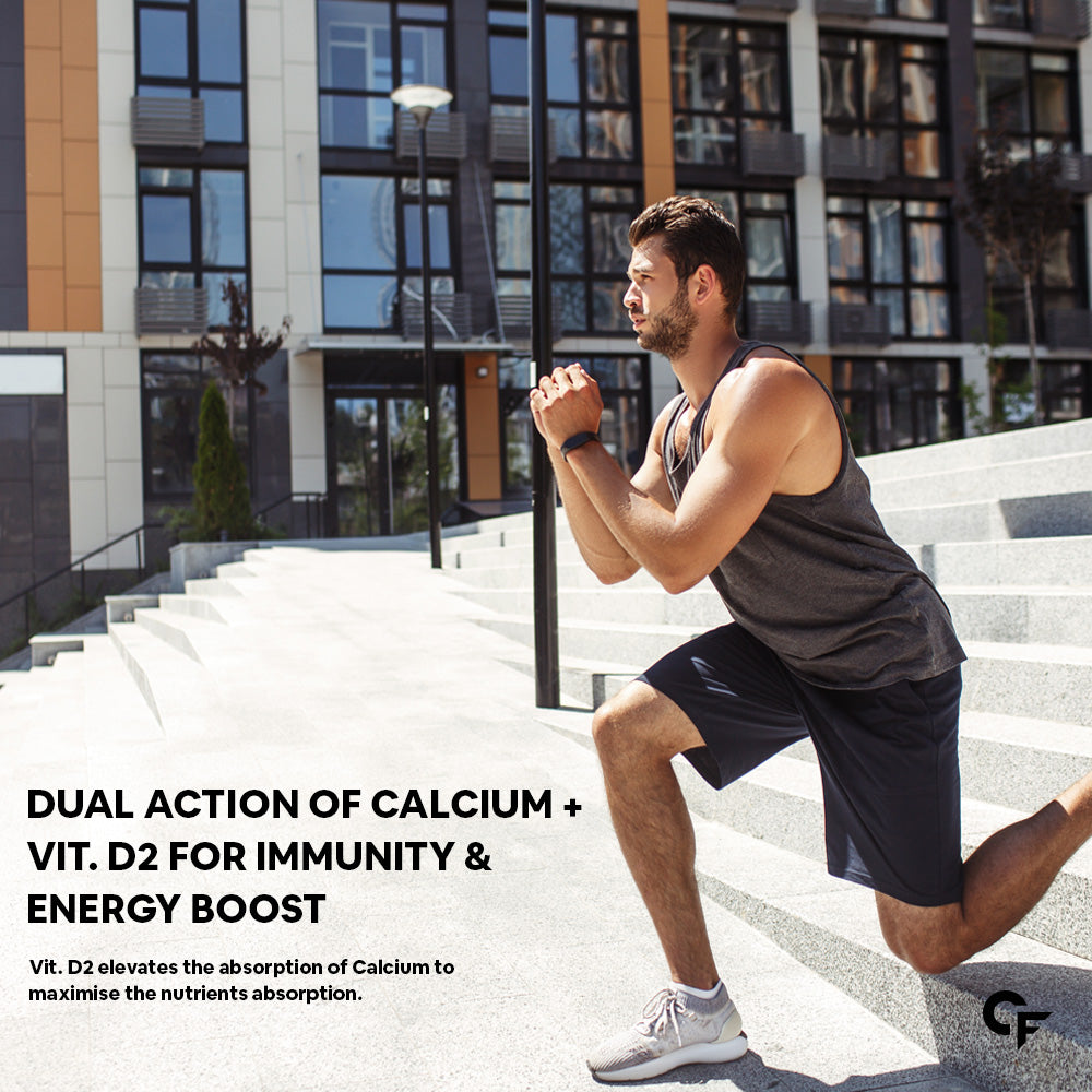 Carbamide Forte Calcium with Vitamin D Gummies - 60 Veg Gummies