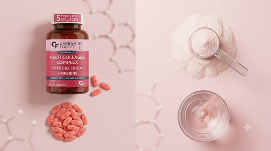 Collagen Tablets vs. Collagen Powder: Which One Absorbs Better? - Carbamide Forte