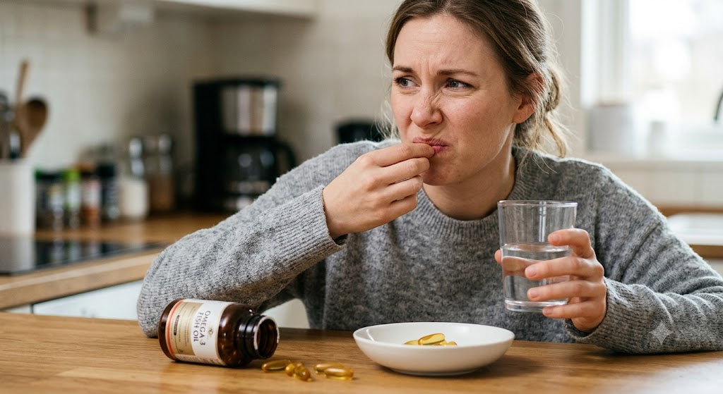 Why Do Some Fish Oil Capsules Cause a Fishy Aftertaste and How to Avoid It? - Carbamide Forte