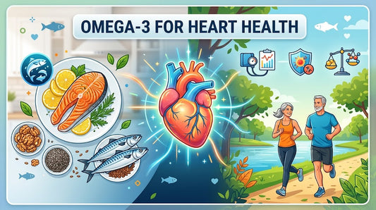 Omega-3 for Heart Health: How Fish Oil Supports Cholesterol & Blood Pressure - Carbamide Forte