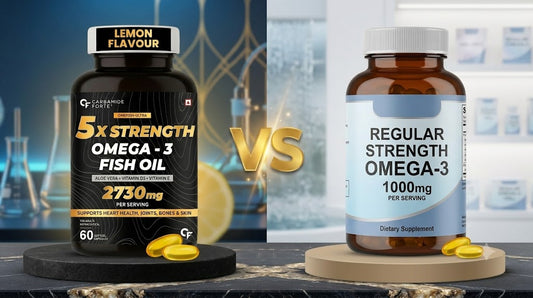 Carbamide Forte 5× Strength vs Regular Omega-3 Capsules: Which Should You Buy?