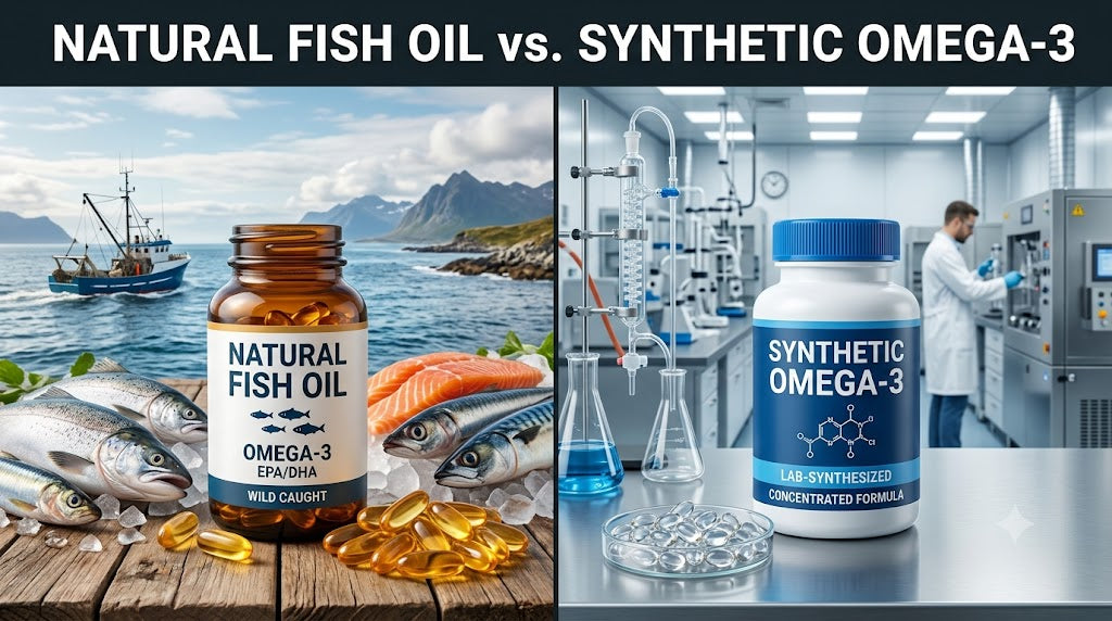 Natural Fish Oil vs Synthetic Omega-3: What's the Difference? - Carbamide Forte