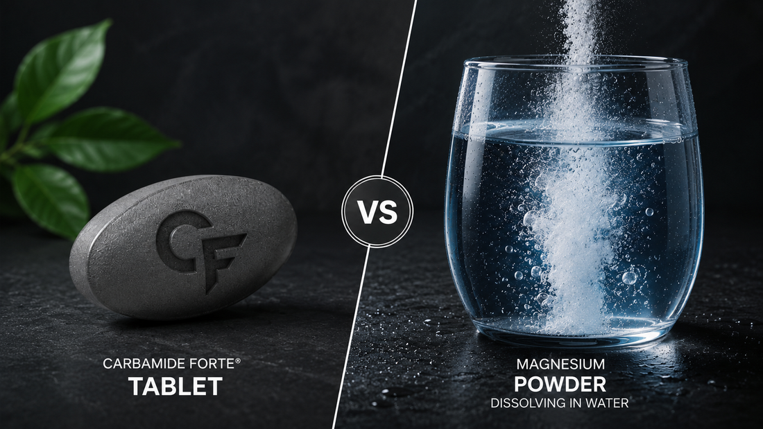 Magnesium Tablets vs. Magnesium Powder . Which Absorbs Faster? - Carbamide Forte