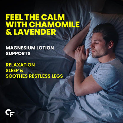 Carbamide Forte Magnesium Oil Lotion | Magnesium Lotion for Feet, Sleep Support, Muscle Recovery & Pain Relief | Magnesium Lotion for Sleep | 250ml