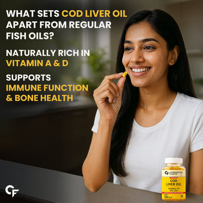 Cod Liver Oil - 120 Capsules